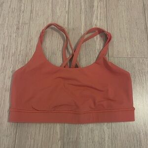 Lululemon Orange Sports Bra